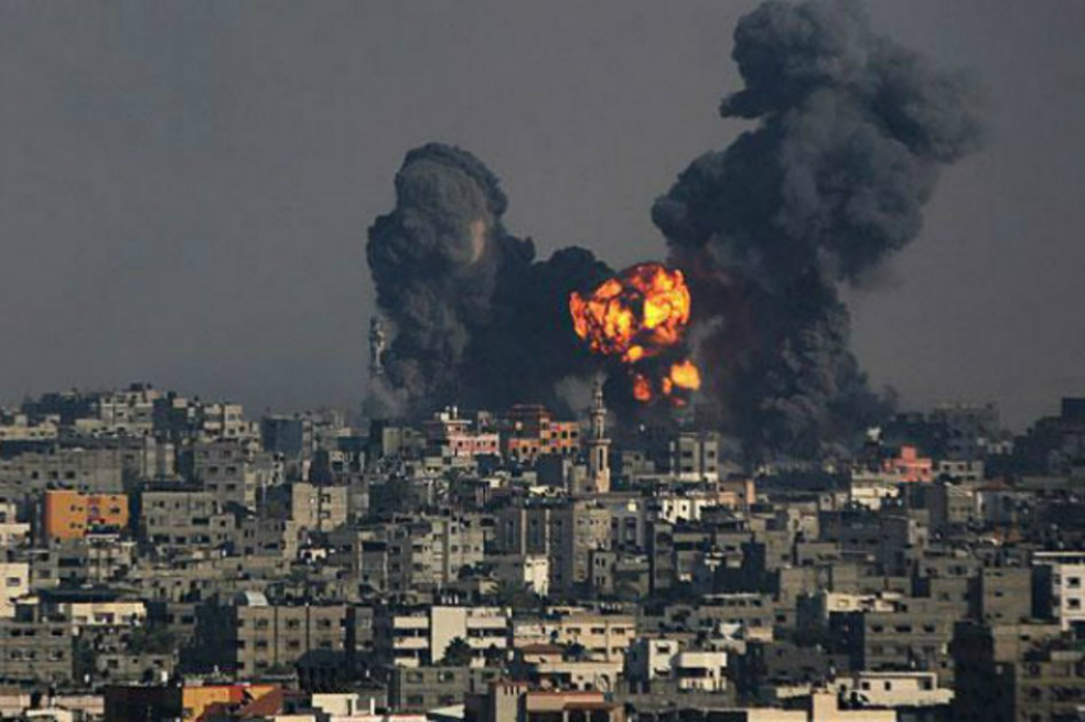 israel-bombardeo